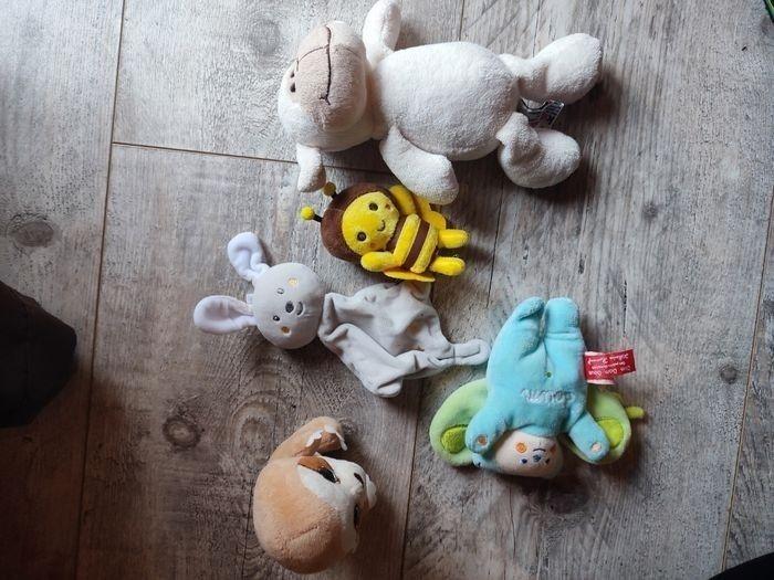 Lot de 5 peluches