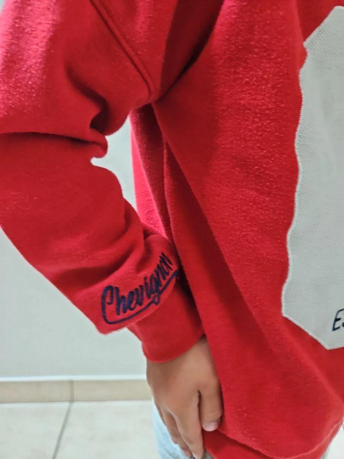 Pull sweat rouge Chevignon - photo numéro 3