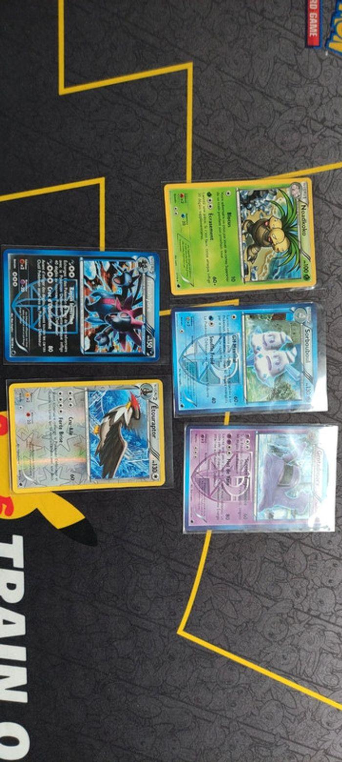 Lot cartes Pokémon Noir et Blanc Glaciation Plasma - photo numéro 1