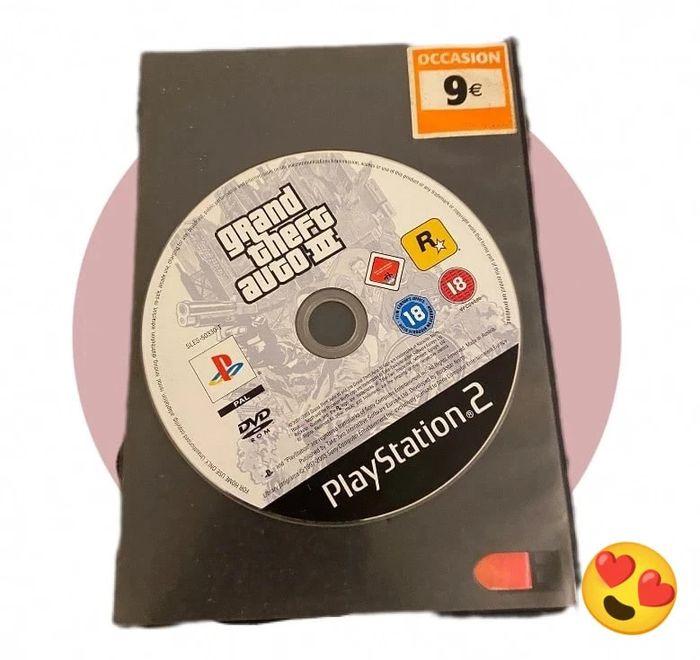 🧩 Jeux PS2 GTA III bon état 🧩 - photo numéro 1