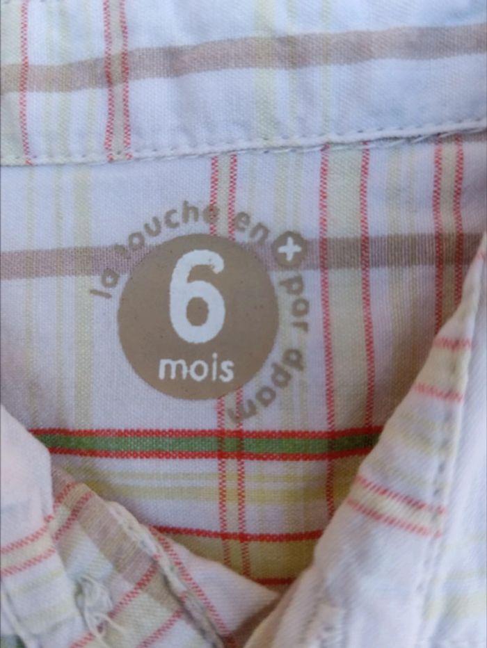 Chemise 6 mois Du pareil au même - photo numéro 2