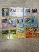 Lot de 15 carte pokemon de 2009-2010 collection