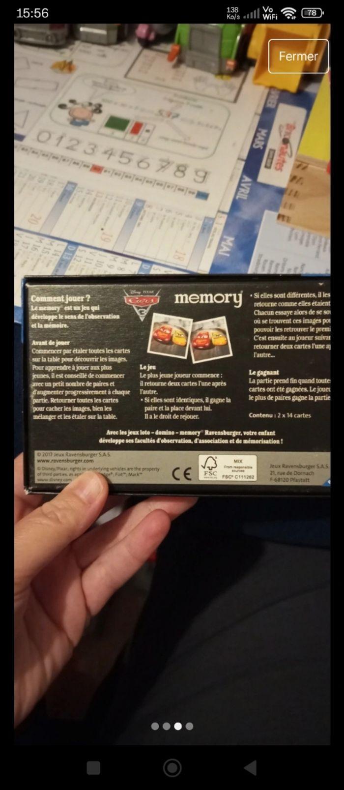 Jeux de memory - photo numéro 3