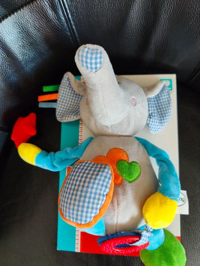 Peluche activités éléphant Bloomy - photo numéro 6