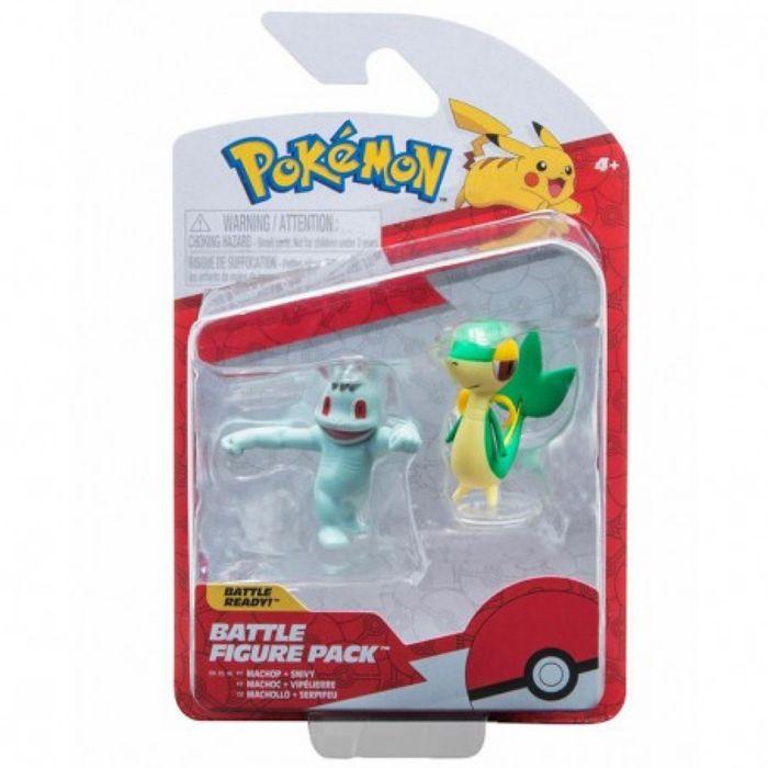 MACHOC ET VIPÉLIERRE FIGURINE BATTLE FIGURE PACK POKÉMON - photo numéro 1