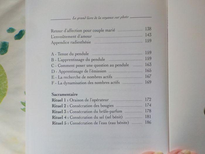 LE GRAND LIVRE DE LA VOYANCE SUR PHOTO par J. de L'HOSANIERE - photo numéro 9