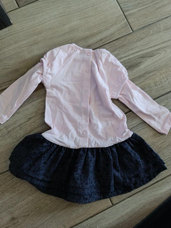 1 robe rose sucre d'orge 18 mois fille - photo numéro 2