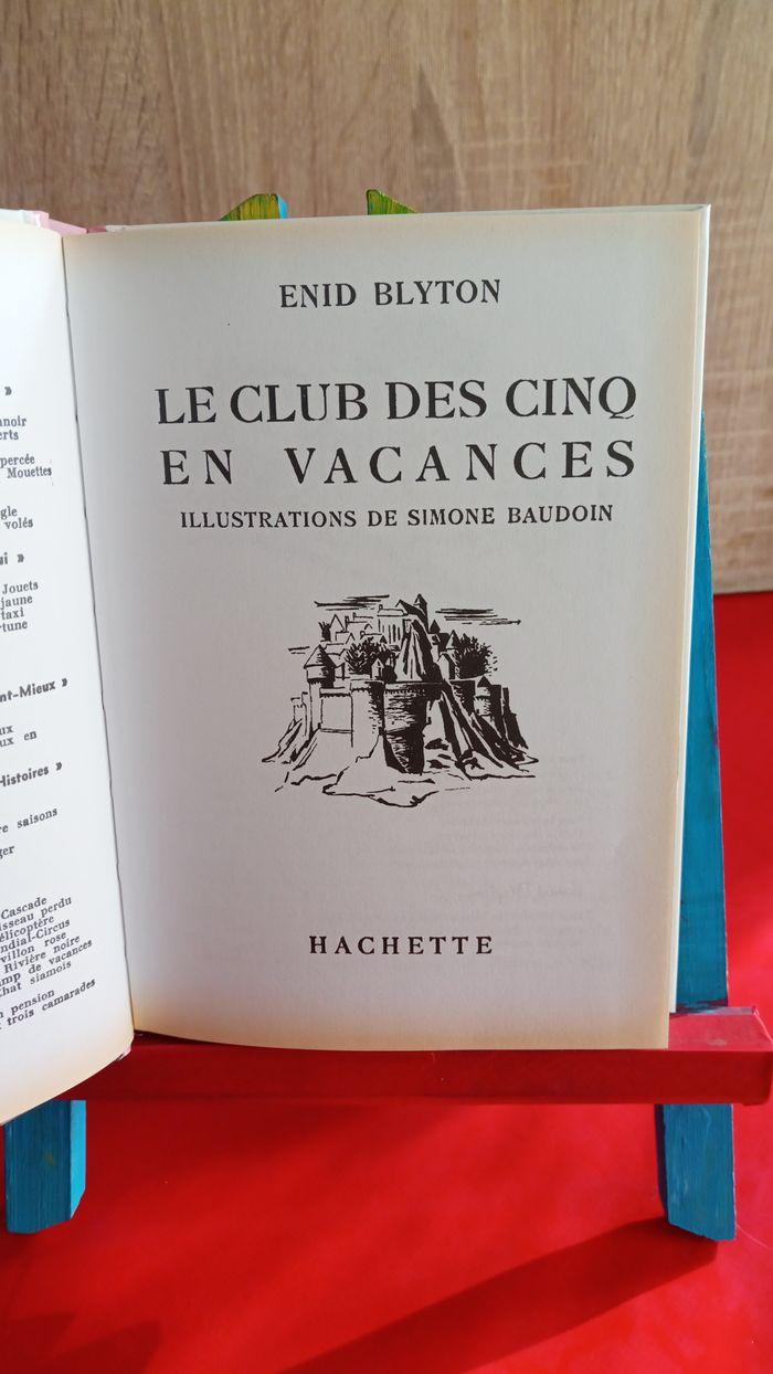 Le club des cinq en vacances, 2011, bibliothèque rose - photo numéro 4