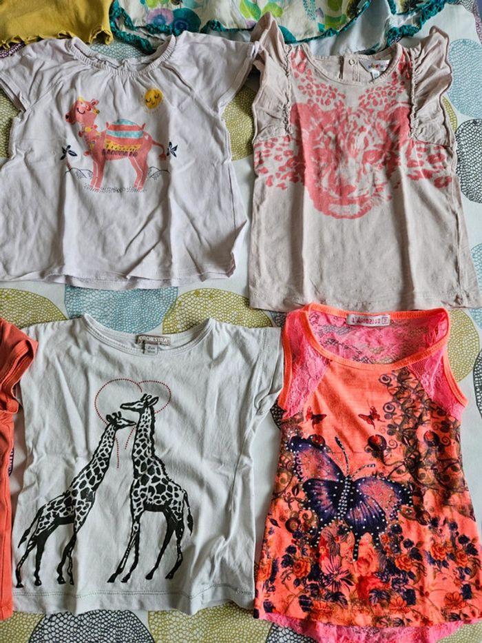 Lot Tee-shirts 2 ans - photo numéro 2