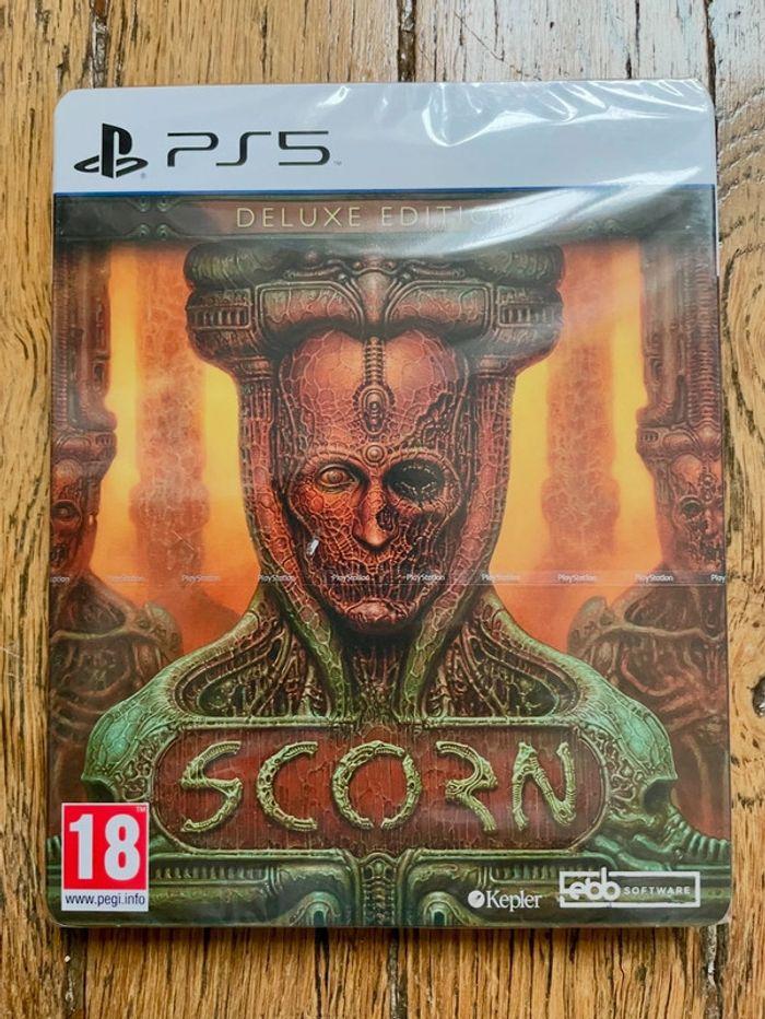 Scorn Deluxe Edition jeu Playstation 5 PS5 NEUF sous blister - photo numéro 1