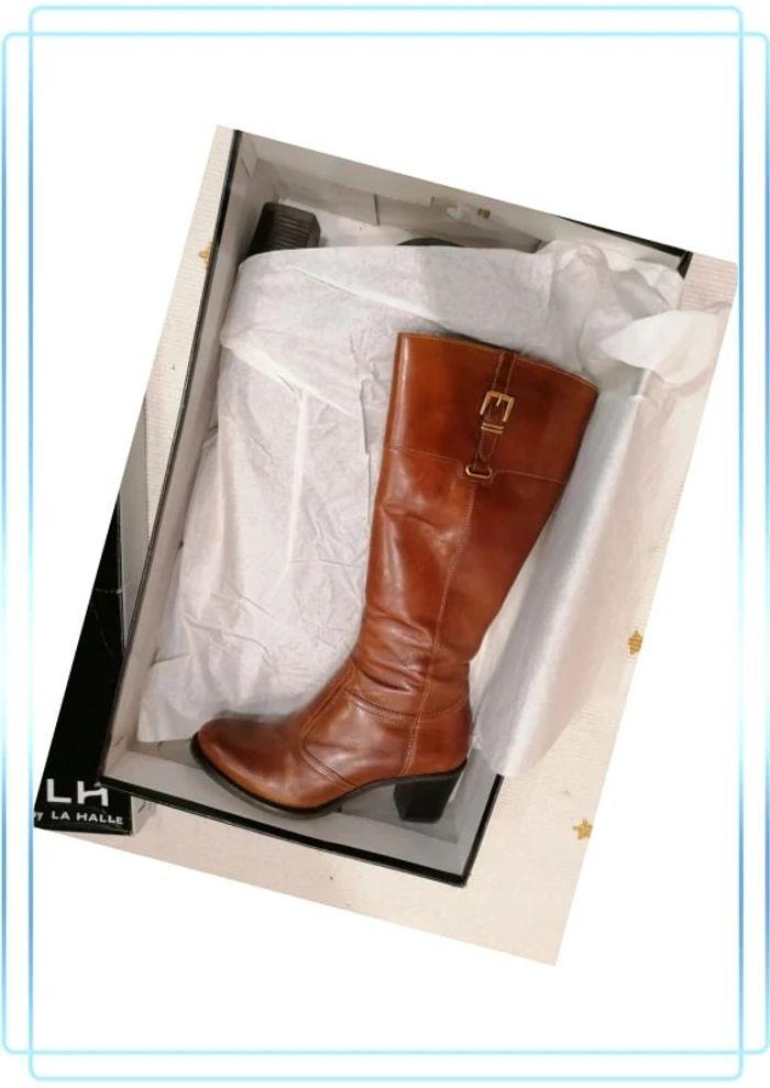 Bottes en cuir 37 - photo numéro 11