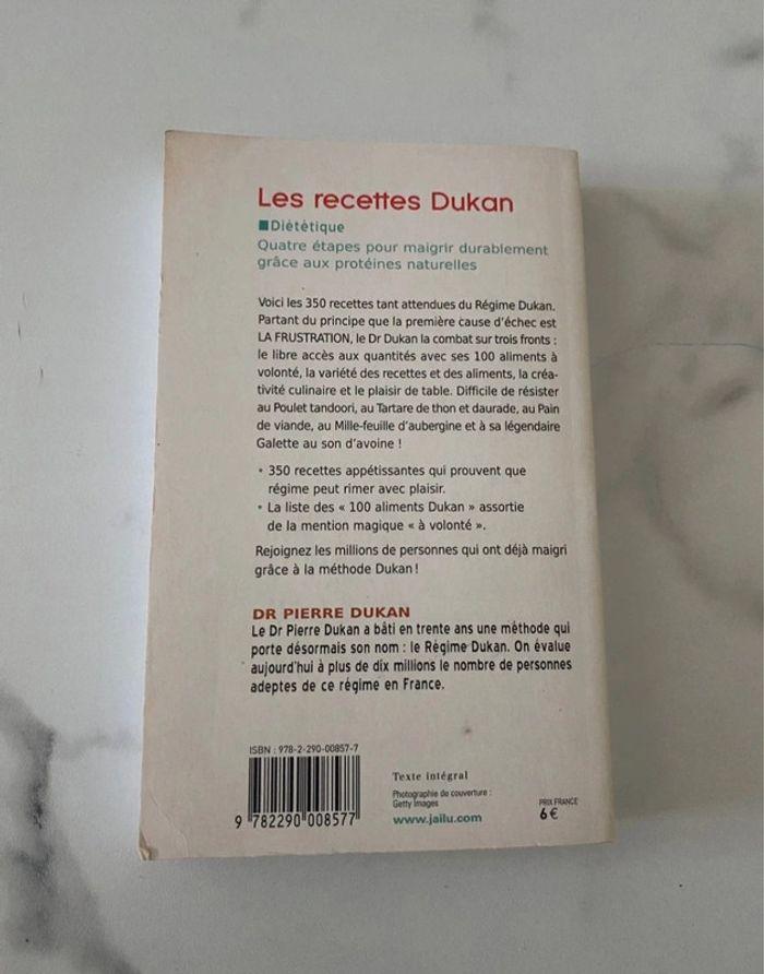 🌼 Livre les recettes Dukan - photo numéro 2