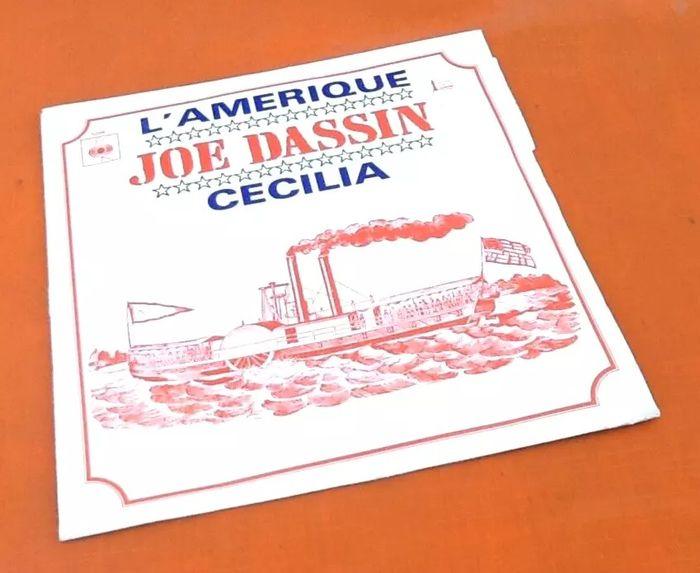 Vinyle 45 tours Joe Dassin  L' Amérique (1970) - photo numéro 5