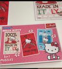 3 puzzles hello kitty