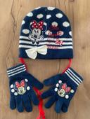 Bonnet et gant Minnie