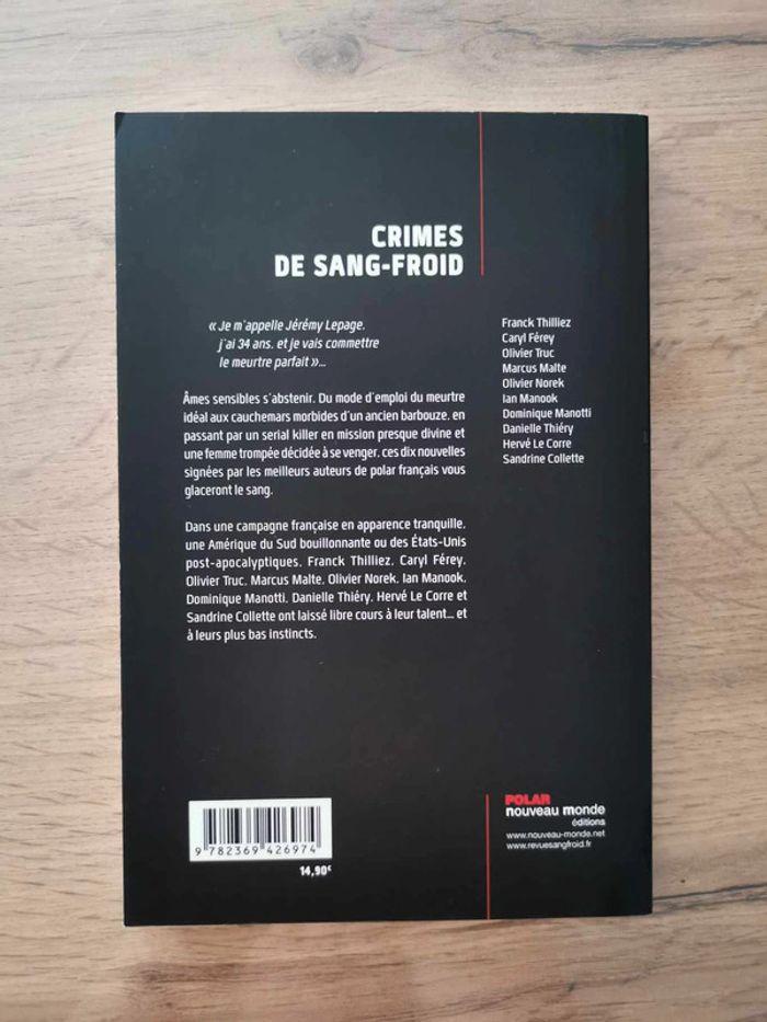 livre crimes de sang froid - photo numéro 2