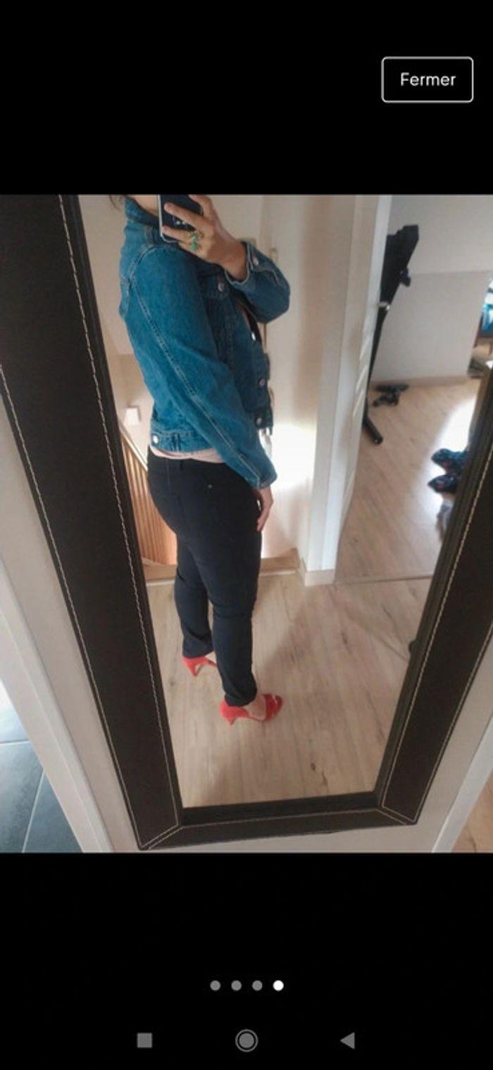 Veste en jeans oversize Primark taille 36 bleu brut - photo numéro 3