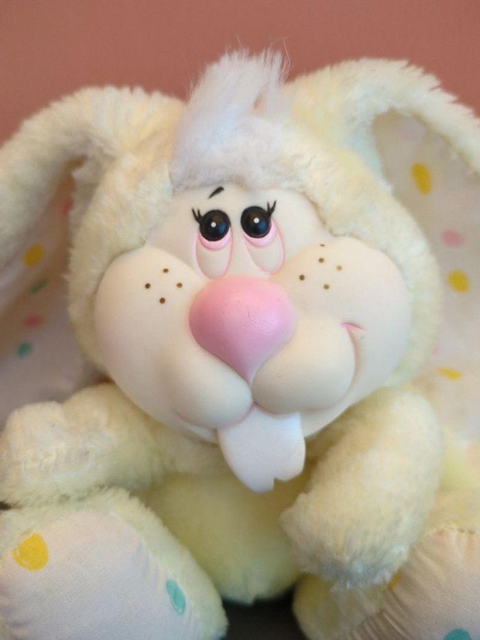 1984 Mattel Emotions peluche lapin - photo numéro 2