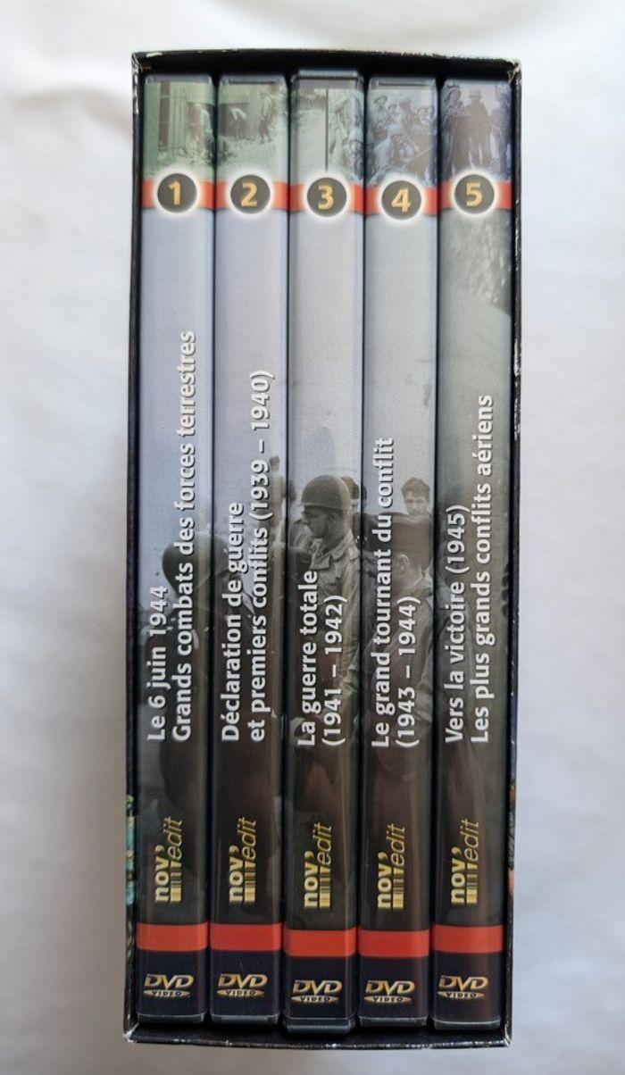 Coffret 5 DVD La seconde guerre mondiale 6 juin 1944 - Le débarquement - 6 juin 2004 - photo numéro 2