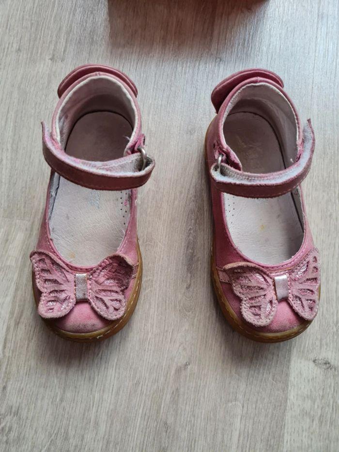 #Ballerines #sandales #chaussures #23# scratch #papillon - photo numéro 2