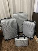 Lot de 4 valise avec roulettes 360°et code et cadena 🔥(XL L M S )