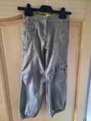 Pantalon gris 8 ans Shiny