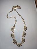 Collier vintage filigranes