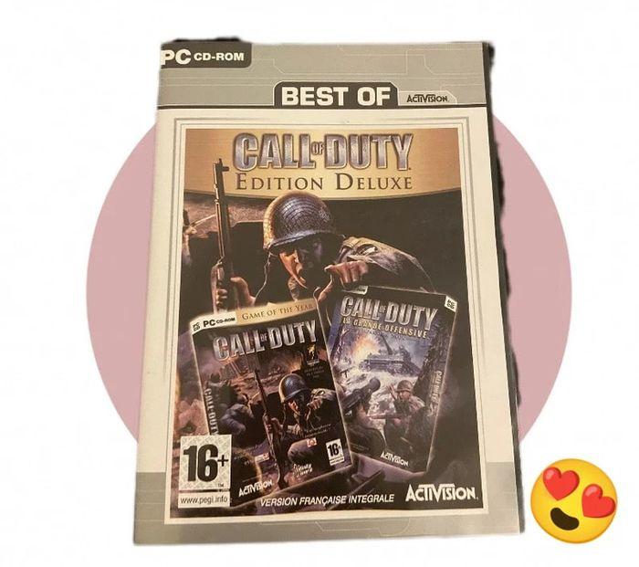 🧩 call of dutty édition deluxe  Best OF PC bon état 🧩 - photo numéro 1