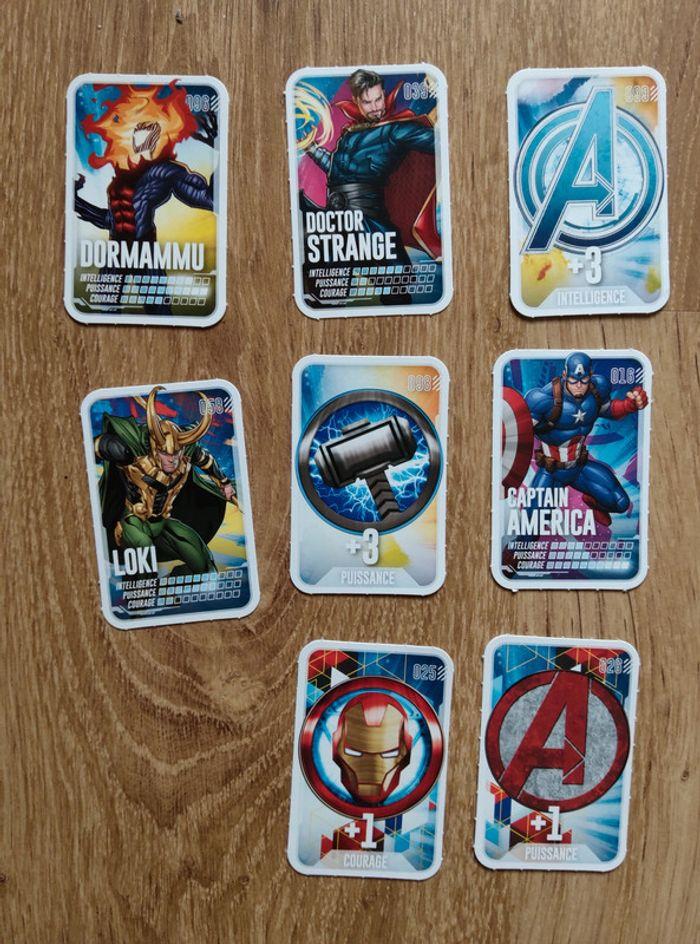 Lot 28 cartes Marvel Leclerc - photo numéro 6