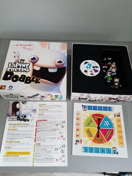 Jeu société "Dobble" (Lapins crétins) - Asmodée - Neuf - photo numéro 3