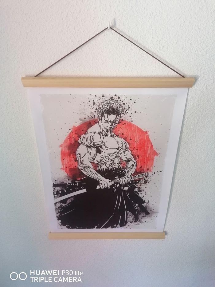 affiche en toile one piece zoro - photo numéro 2