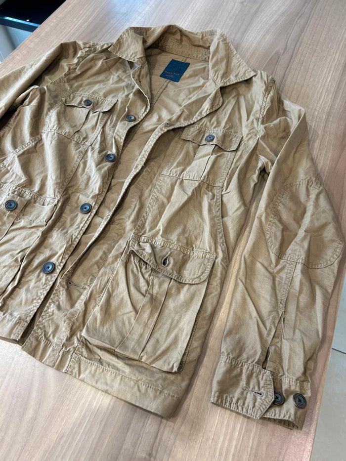 Très belle veste beige Zara taille L - photo numéro 3