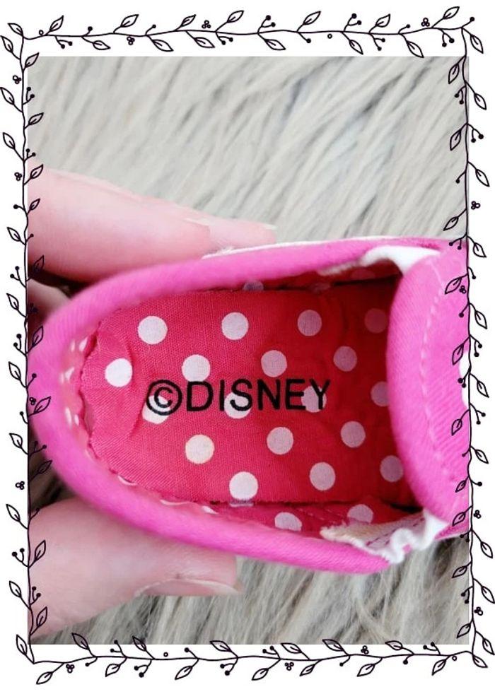 Jolies chaussures Minnie Disney pointure 16/17 (0/6 mois) - photo numéro 4