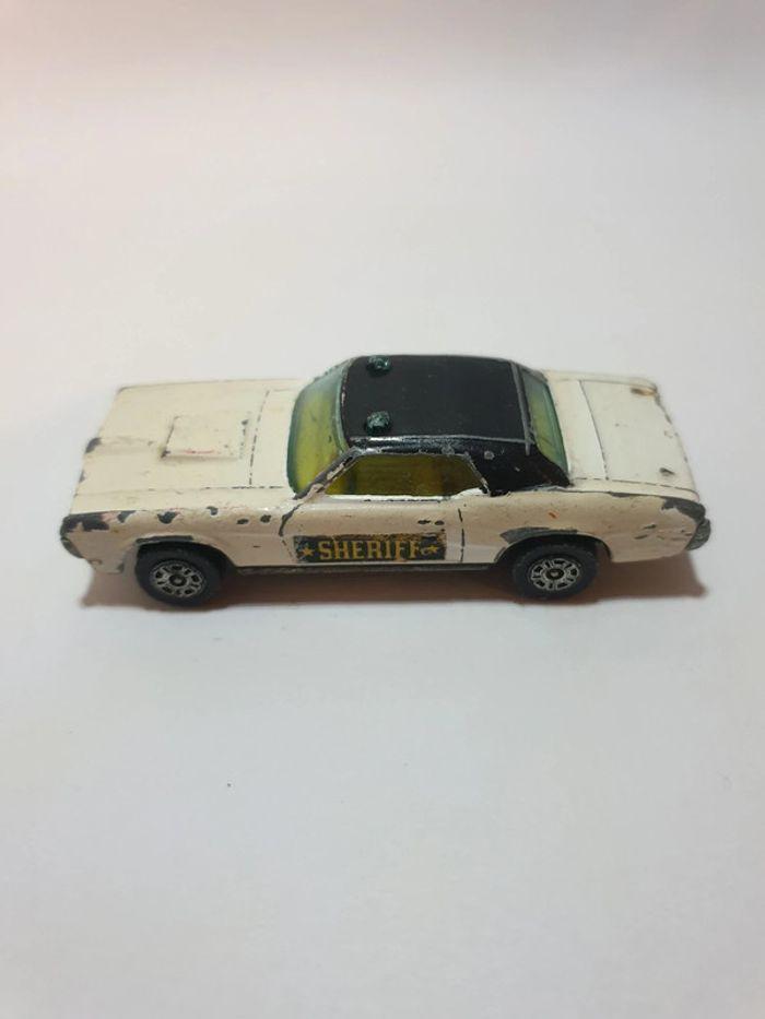 Corgi Juniors Mercury Cougar XR7 Whizzwheels Sheriff - 1/64 Made in Great Britain - photo numéro 10