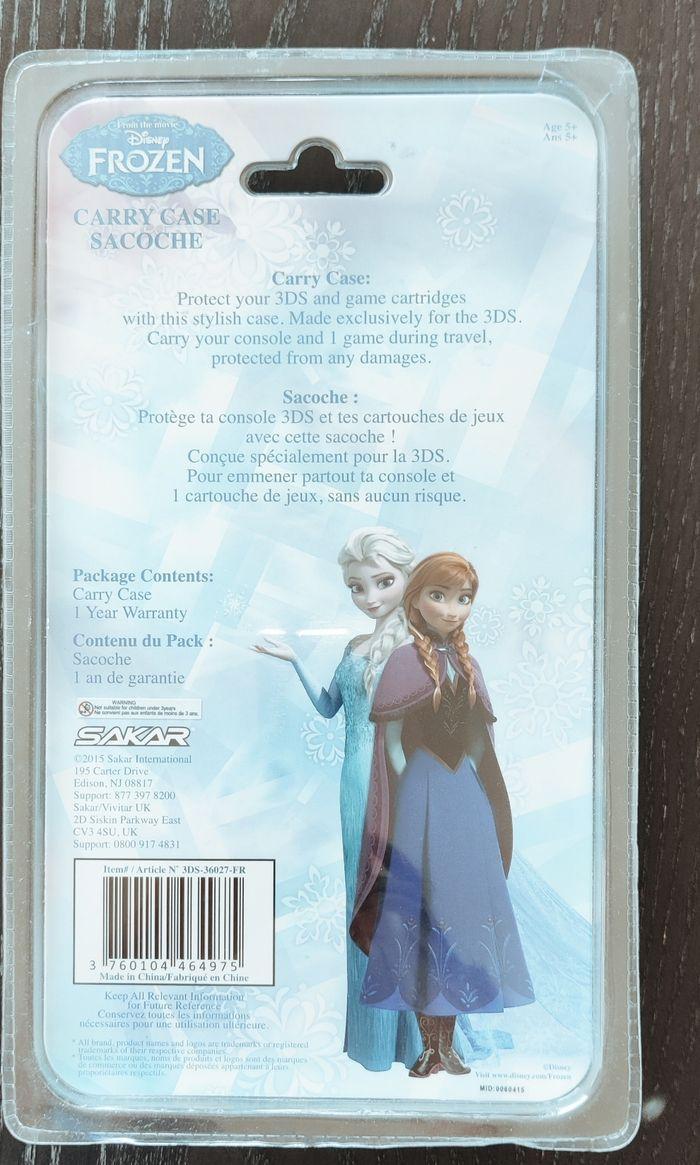 Sacoche Frozen/Reine des Neige pour console 3DS - photo numéro 2