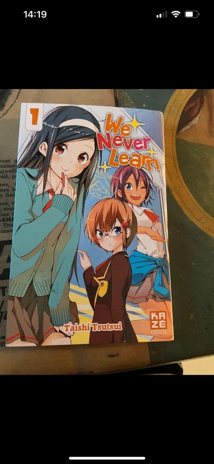 Manga we never learn - photo numéro 1