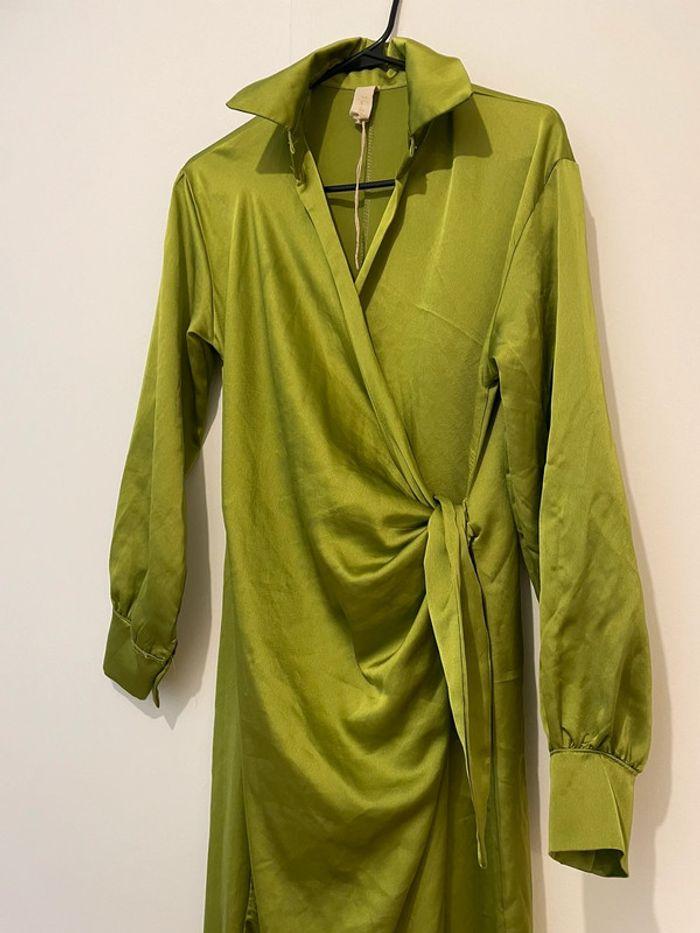 Longue robe vert - photo numéro 9