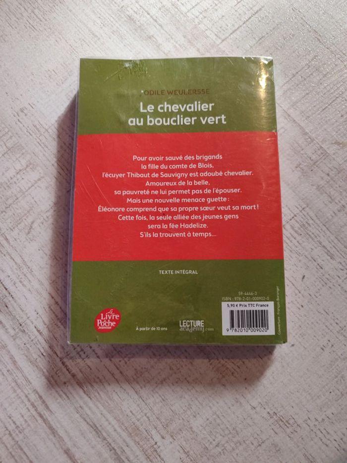 Livre le chevalier au bouclier vert - photo numéro 2