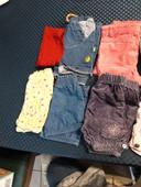 Lot de 9 short  6 mois