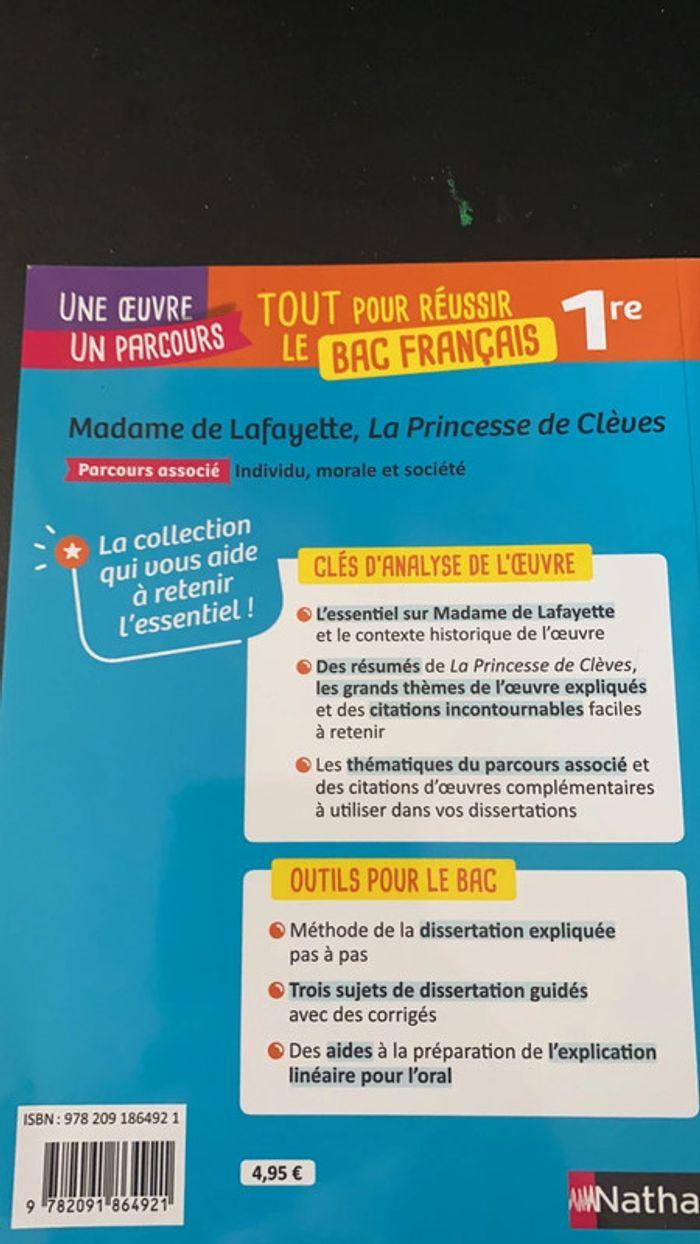 Analyse de la princesse de Clèves 1ere - photo numéro 2