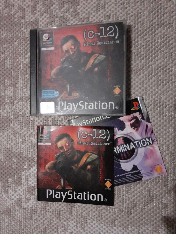 Playstation 1 ps1 c-12 final resistance - photo numéro 1