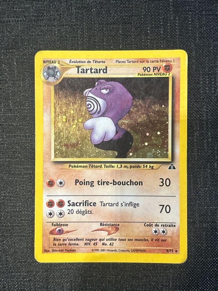 Carte Pokémon - Tartard Holo 9/75 Néo Discovery - photo numéro 1