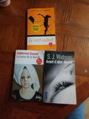 Lot de 3 Livres littérature classique