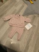 Ensemble bébé vieux rose