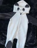 Combinaison pyjama kiabi panda blanc/noir taille 3 mois très bon état