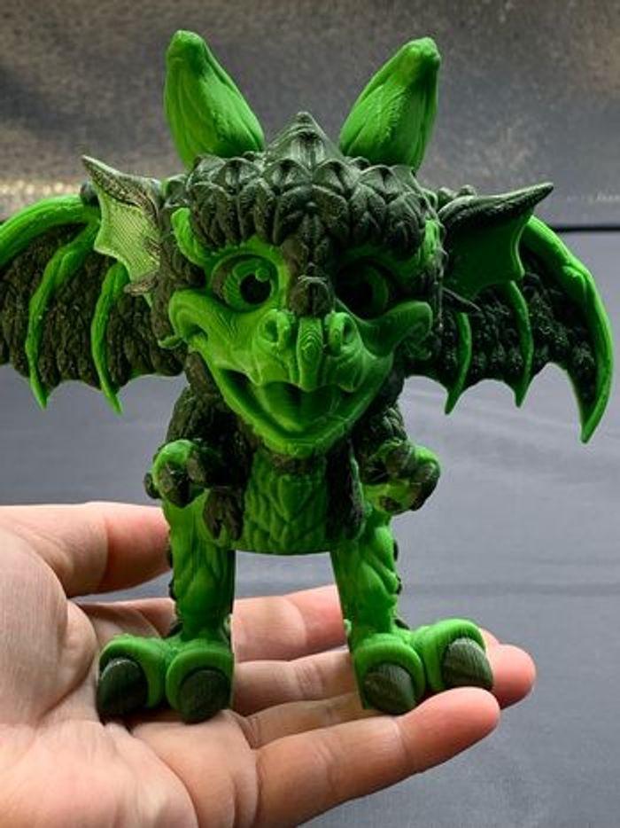 Dragon de la forêt 13cm - photo numéro 7