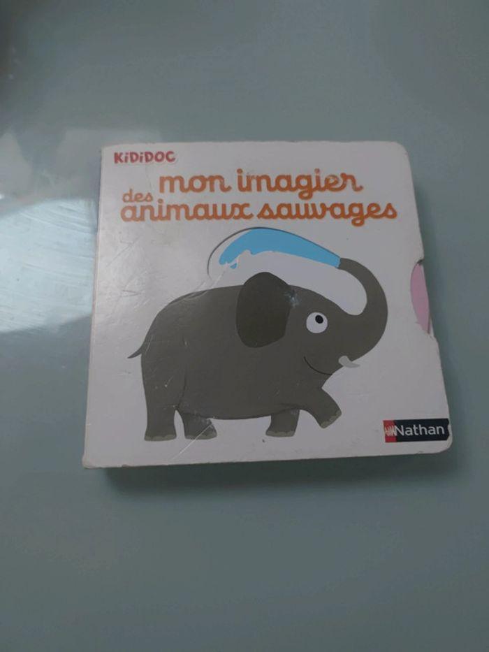 Imagier les animaux sauvages : livre mobile - photo numéro 1