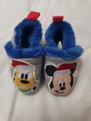 Chausson de Noël 3 mois garçon avec Mickey et Pluto