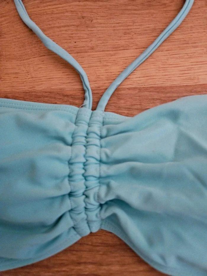 Maillot de bain 2 pièces turquoise Gémo 44/46 - photo numéro 3