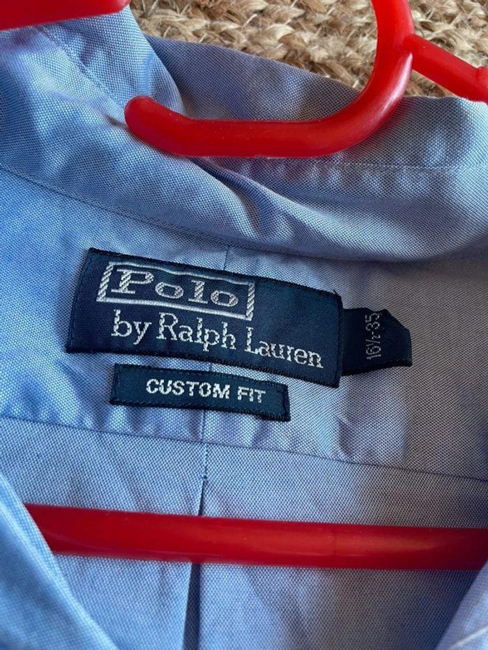 Chemise ralph lauren custom fit taille Xl bleu clair - photo numéro 2